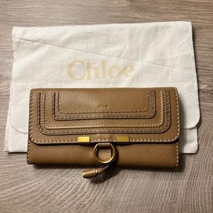 Chloe Marcie Leathrr Long Wallet